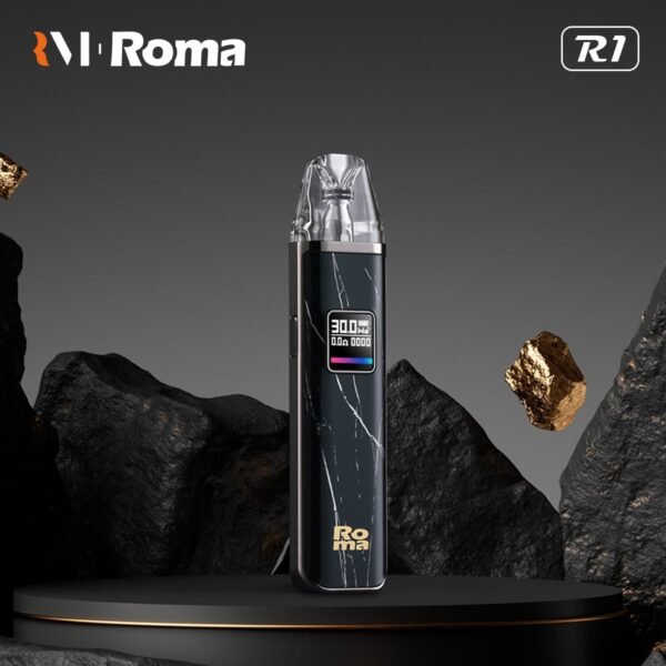 Roma R1 羅馬注油式主機|皮革機身|30W 可調功率|1000mAh|兼容 OXVA XLIM 小蠻牛系列|主機/空倉/空彈