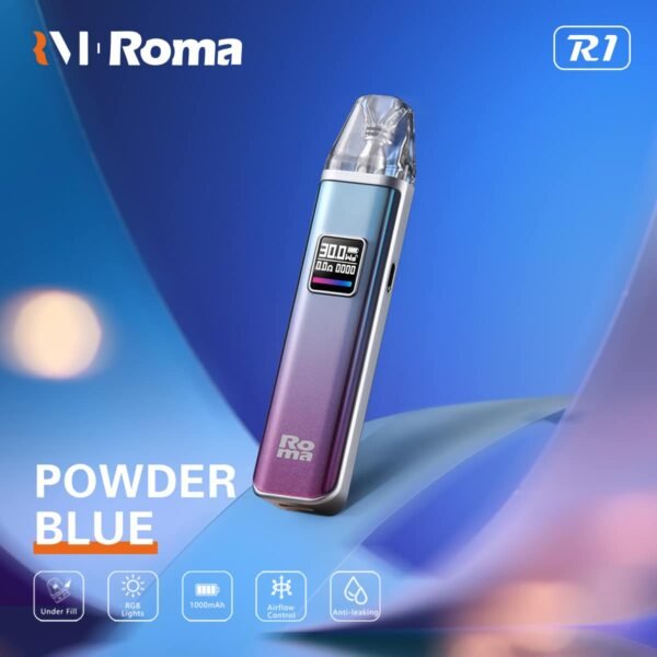 Roma R1 羅馬注油式主機|皮革機身|30W 可調功率|1000mAh|兼容 OXVA XLIM 小蠻牛系列|主機/空倉/空彈