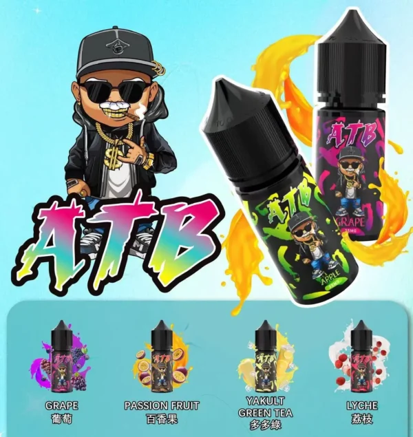 ATB 阿土伯 小煙煙油|灌裝小瓶水果口味 E-Liquid