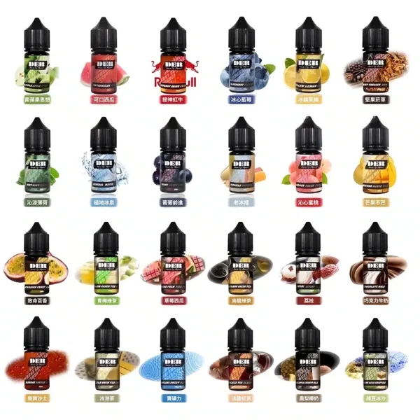 【小煙煙油】DER 美國進口煙油 30ml 3% 多口味