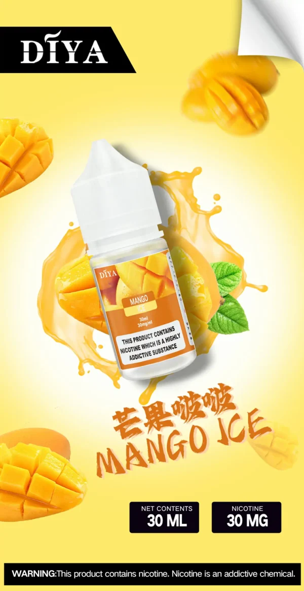 DIYA 叮啞小煙油 0-50MG 丁鹽 15種口味