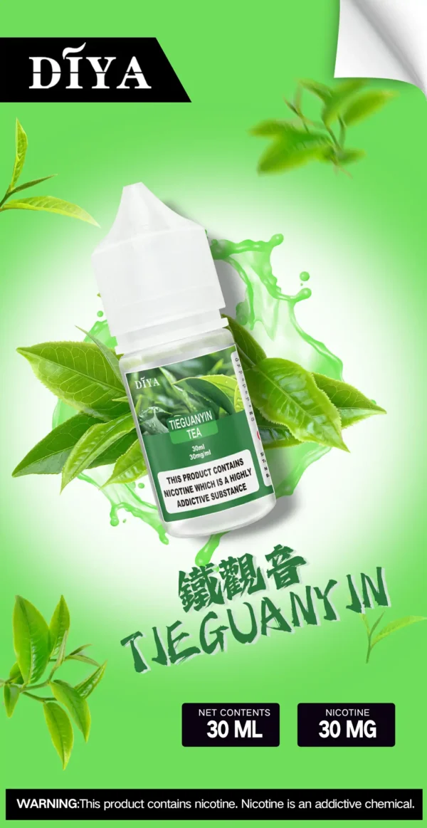 DIYA 叮啞小煙油 0-50MG 丁鹽 15種口味