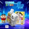 Fog Trap 拉布布×蠟筆小新 12000口拋棄式電子煙 LCD顯示 Type-C充電