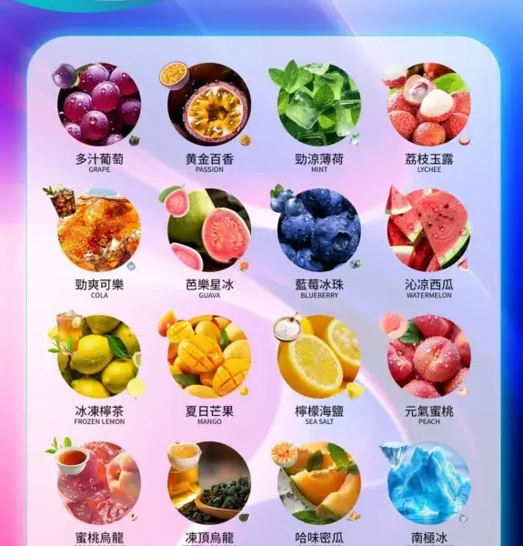 INF無限-一代通用煙彈口味匯總-575x1024-2.webp INF無限霧化彈 三入裝 2ml|通用一代 SP2S/RELX 主機
