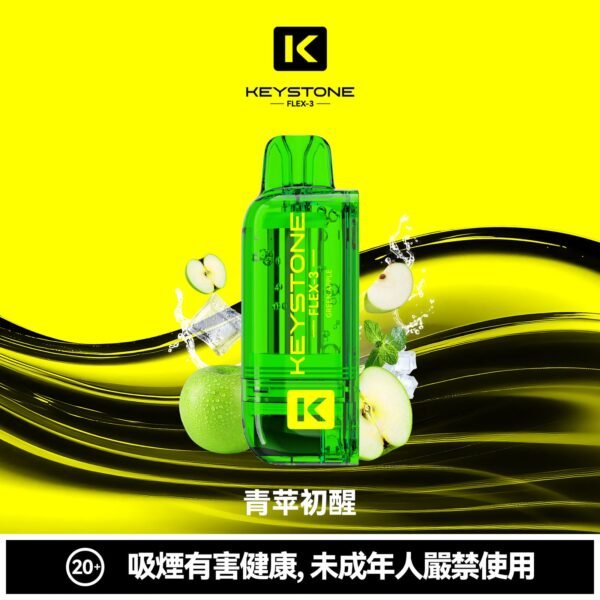 KEYSTONE FLEX-3 鑰石 25000口 專彈專機套裝|22W/28W/40W 三段功率・氣流可調・台灣現貨