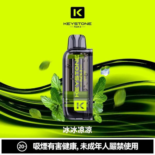 KEYSTONE FLEX-3 鑰石 25000口 專彈專機套裝|22W/28W/40W 三段功率・氣流可調・台灣現貨