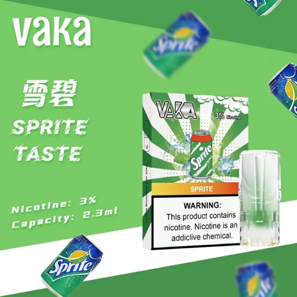 VAKA 發光煙彈 通用 SP2S/LANA/RELX 一代主機 16種口味 現貨供應