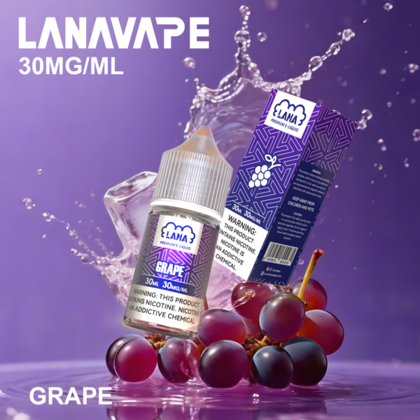 LANA 拉娜 30ml 煙油 30MG | 冰感強勁・清涼口感升級